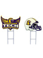 NCAA Logo and Helmet 2 Pack Yard Sign Set