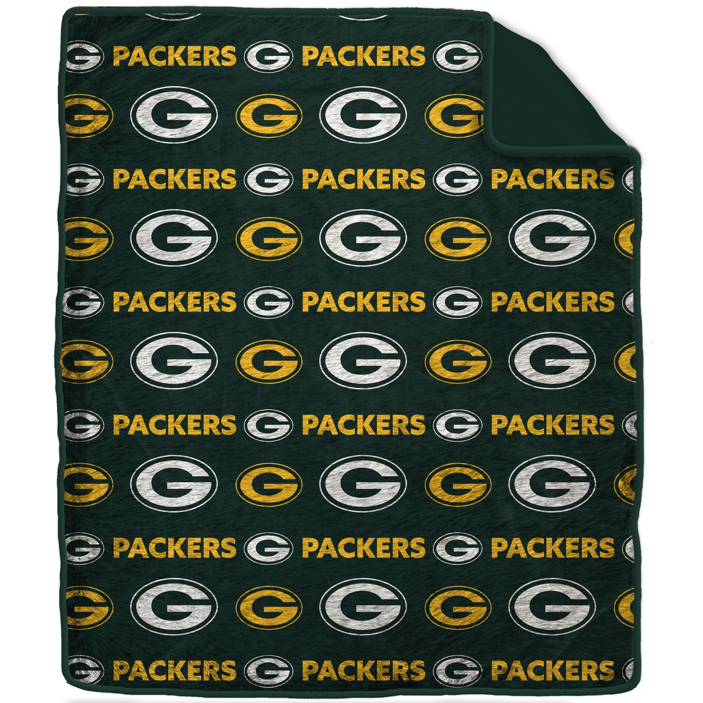NFL Tonal Wordmark 60x70 Faux Fur Blanket