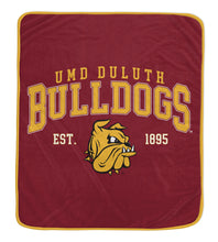 Load image into Gallery viewer, NCAA Vintage Arch Block Ultra Soft 50x60 Throw Blanket
