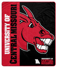 Load image into Gallery viewer, NCAA Endzone Ultra Soft Tailgate Throw
