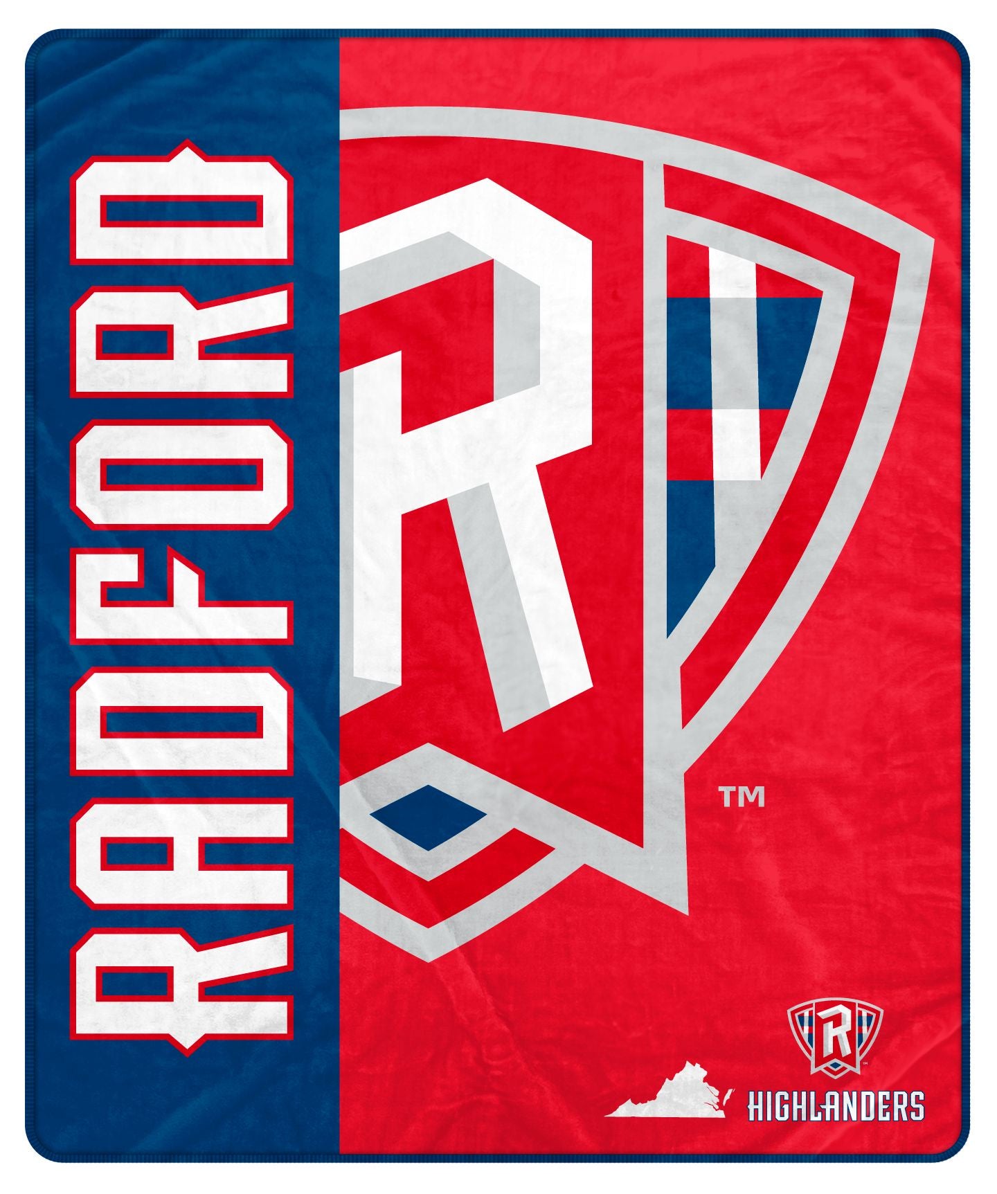 NCAA Endzone Ultra Soft Tailgate Throw