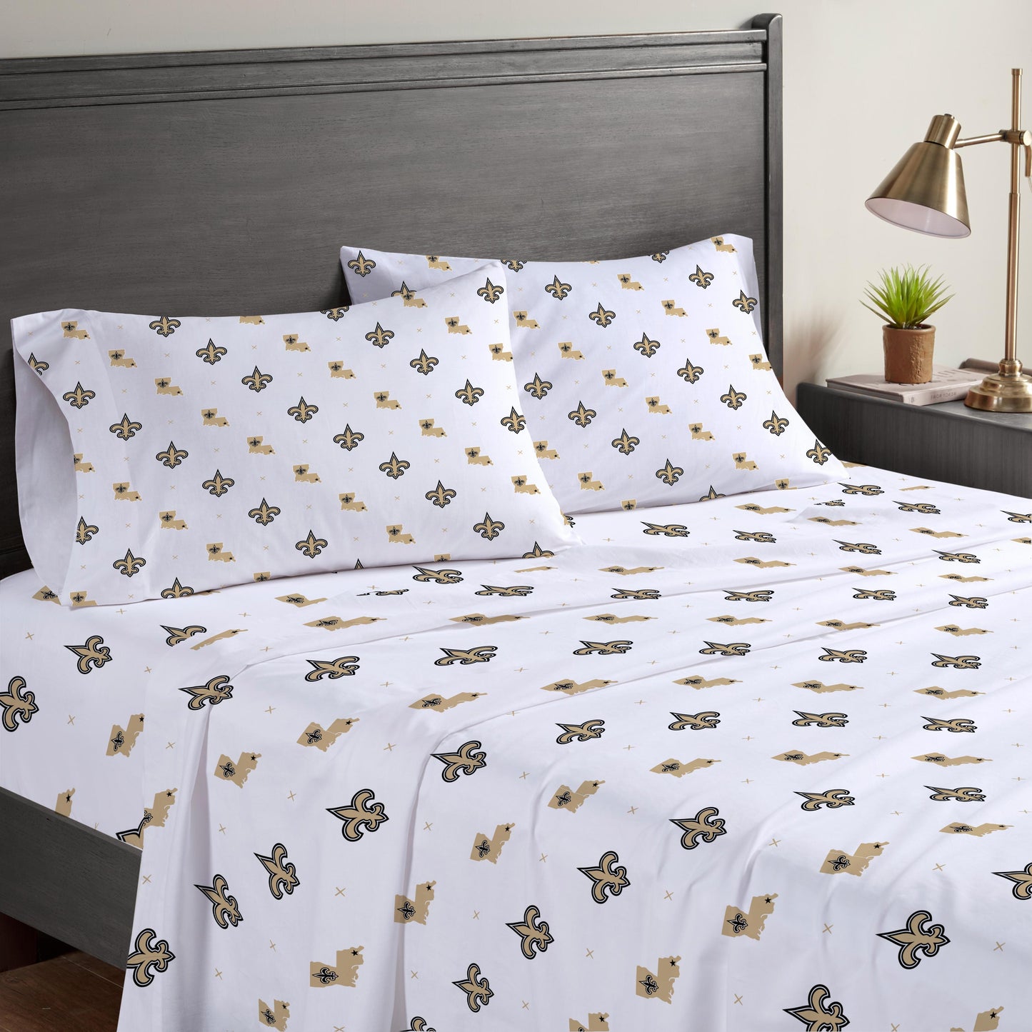 NFL Small X Queen Sheet Set