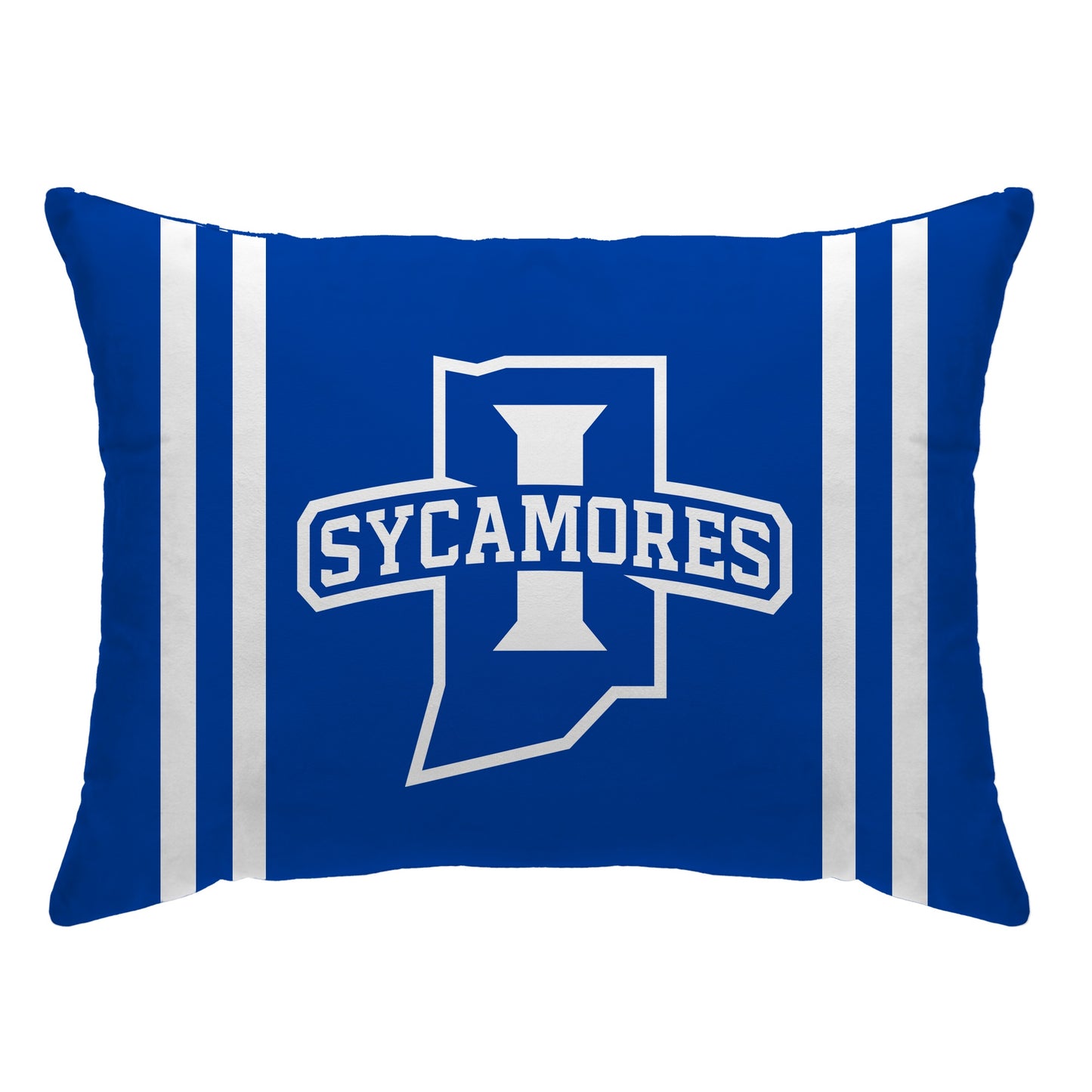 NCAA Standard Stripe Logo Bed Pillow