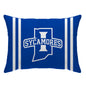 NCAA Standard Stripe Logo Bed Pillow