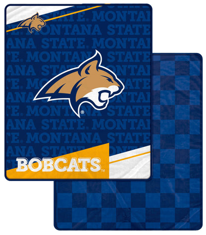 NCAA Diagonal Ghost Checker 60x70 Blanket