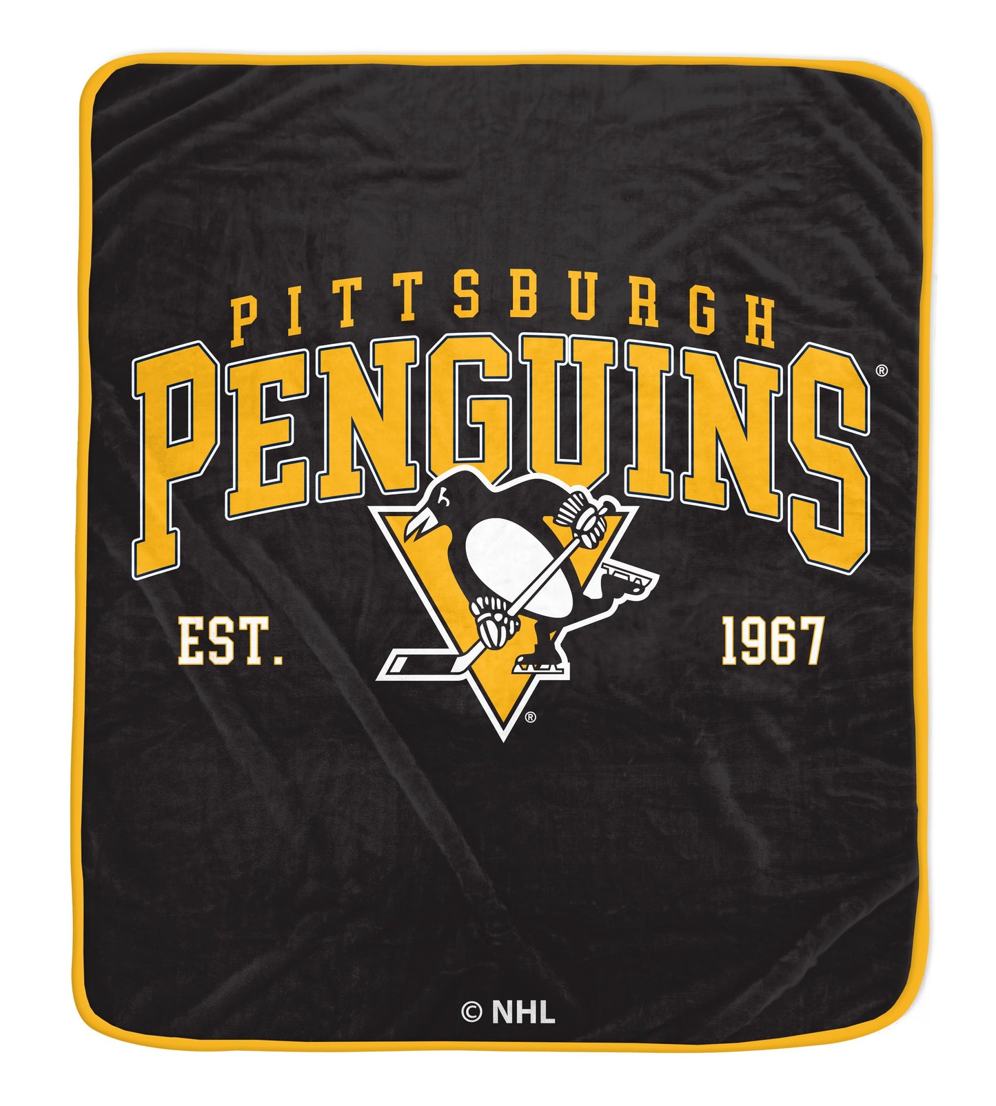 NHL Vintage Arch Block Ultra Soft 50x60 Throw Blanket
