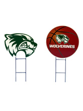 Load image into Gallery viewer, NCAA Logo and Helmet 2 Pack Yard Sign Set
