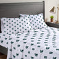 NCAA Small X Queen Sheet Set