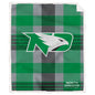 NCAA Plaid Steel Royal Plush Sherpa 60x70 Blanket