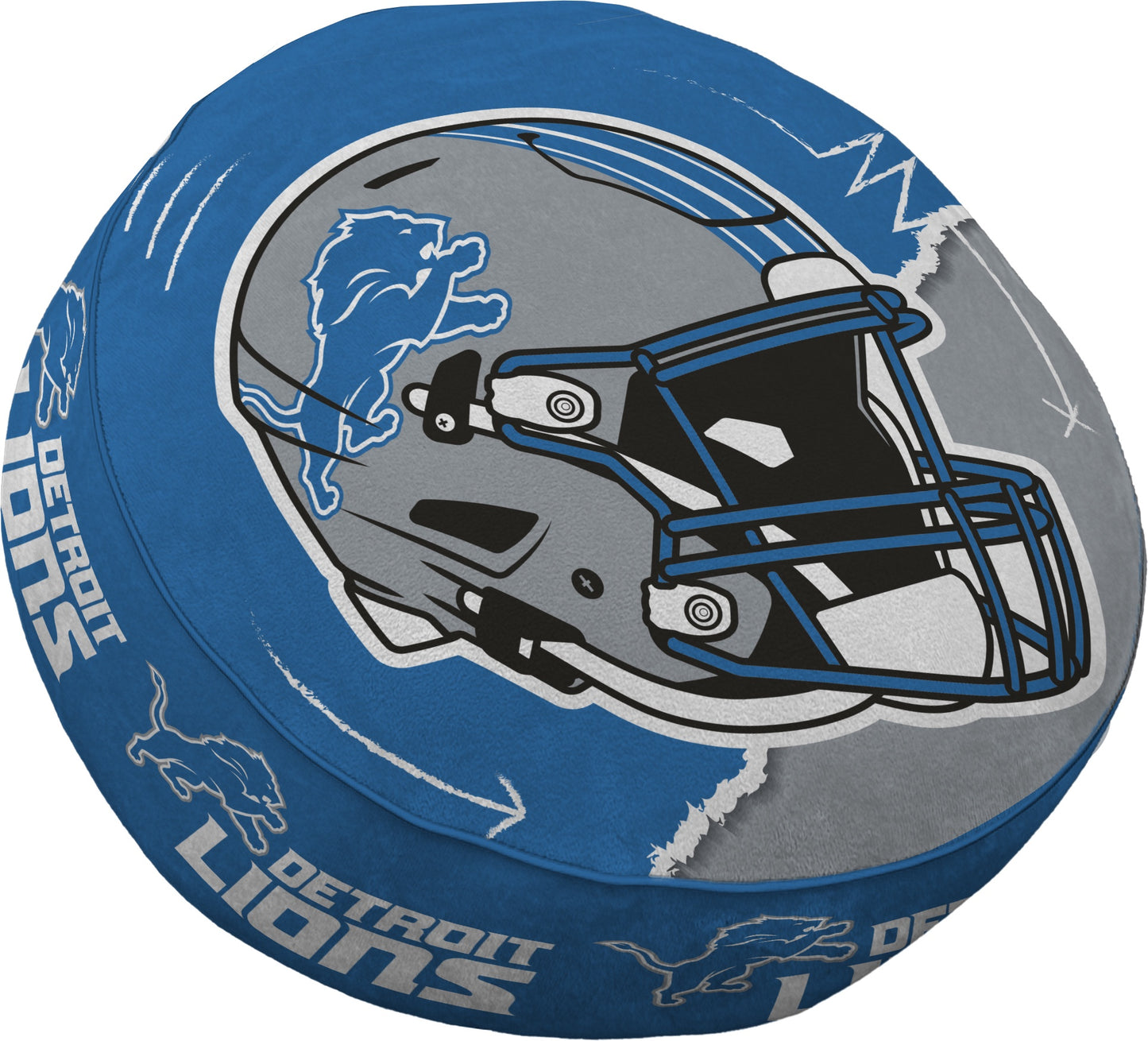 NFL Split Helmet Circle Plushlete Pillow