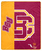 NCAA Endzone Ultra Soft Tailgate Throw