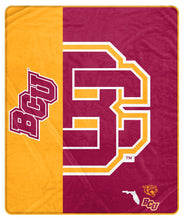 Load image into Gallery viewer, NCAA Endzone Ultra Soft Tailgate Throw
