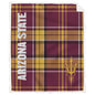 NCAA Playmaker Plaid Ultra Cozy Sherpa Throw