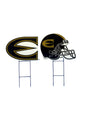 NCAA Logo and Helmet 2 Pack Yard Sign Set