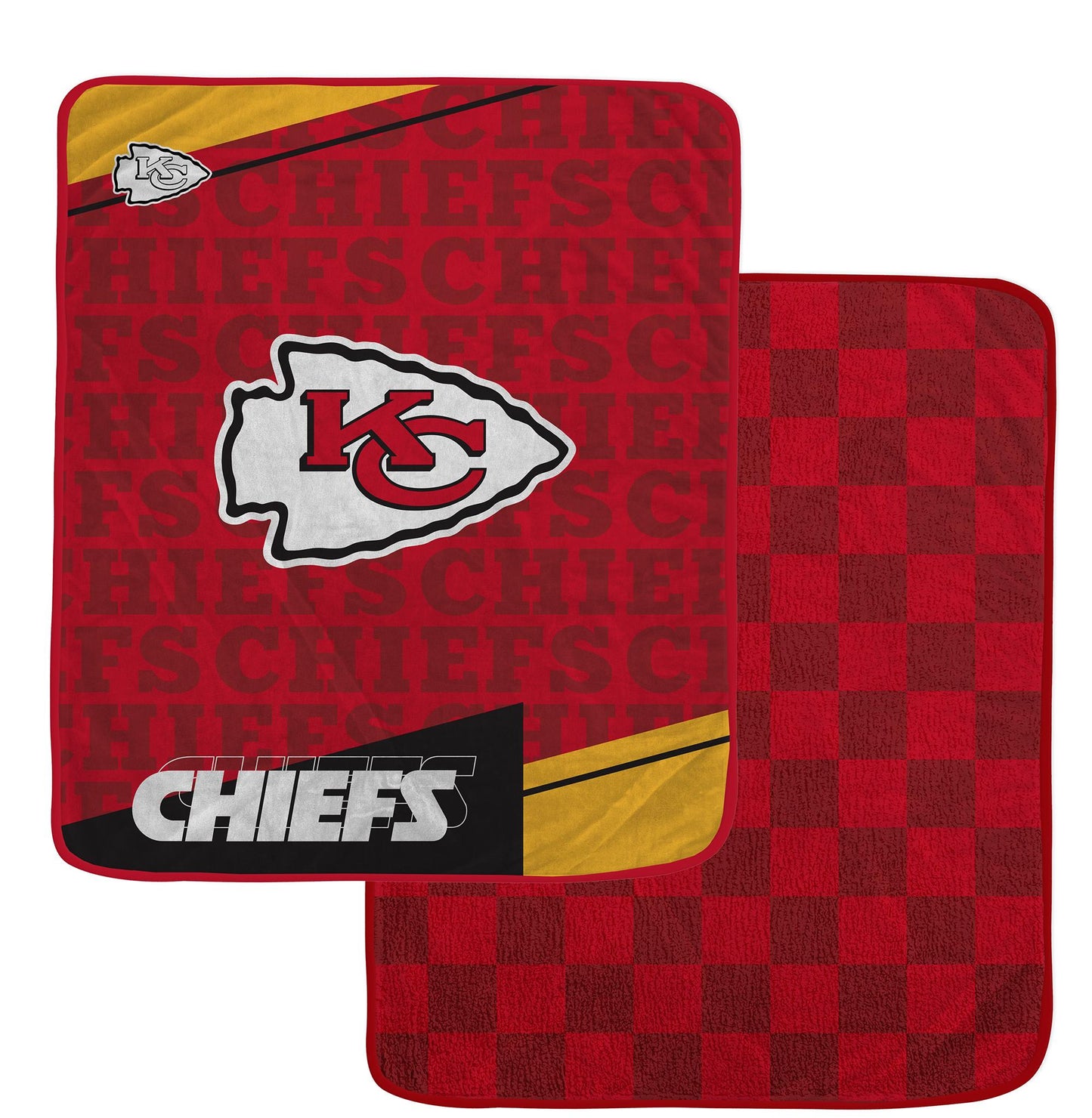 NFL Diagonal Ghost Checker 60x70 Blanket