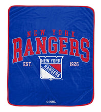 Load image into Gallery viewer, NHL Vintage Arch Block Ultra Soft 50x60 Throw Blanket
