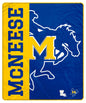 NCAA Endzone Ultra Soft Tailgate Throw