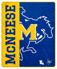 Load image into Gallery viewer, NCAA Endzone Ultra Soft Tailgate Throw
