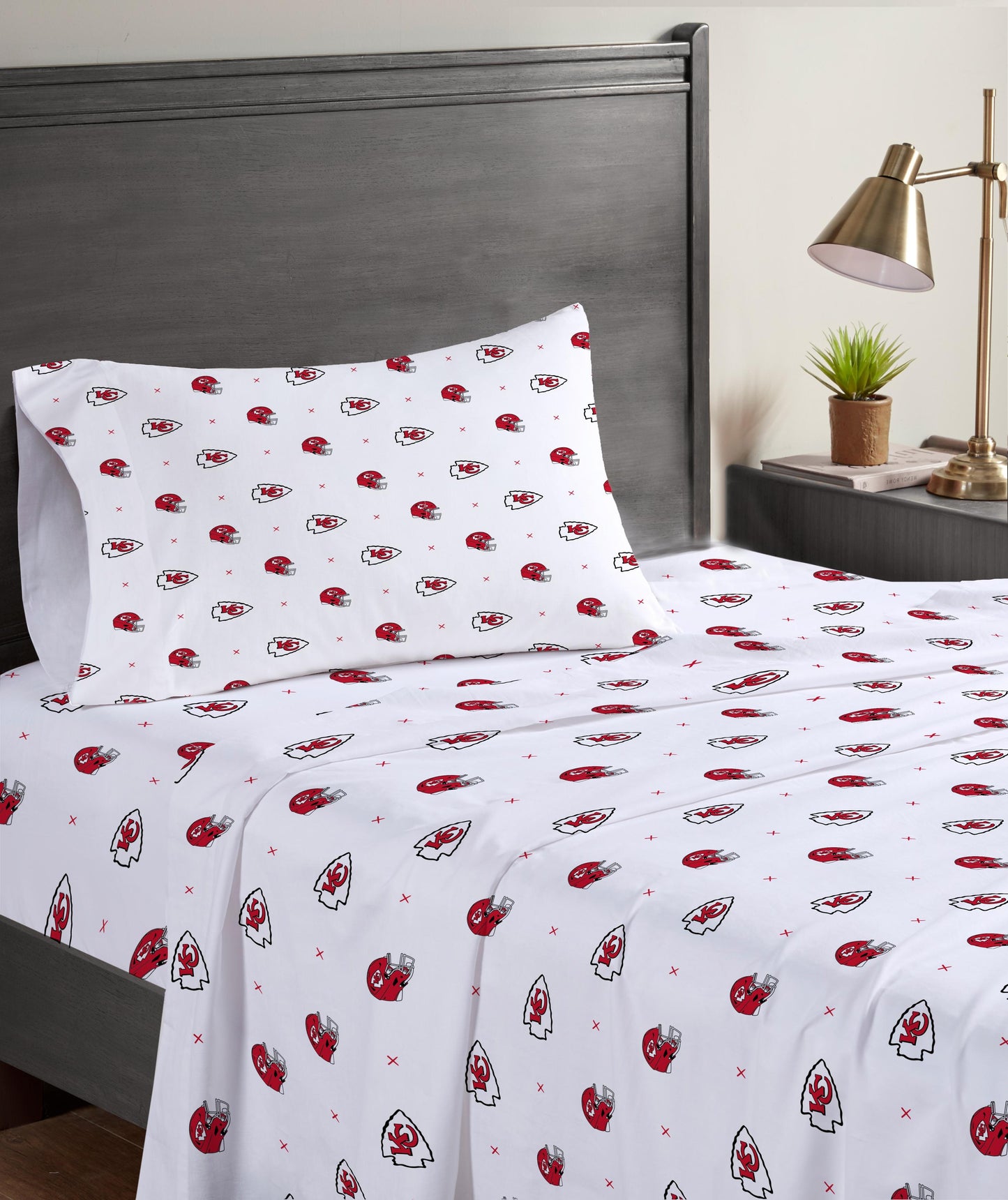 NFL Small X Twin Sheet Set