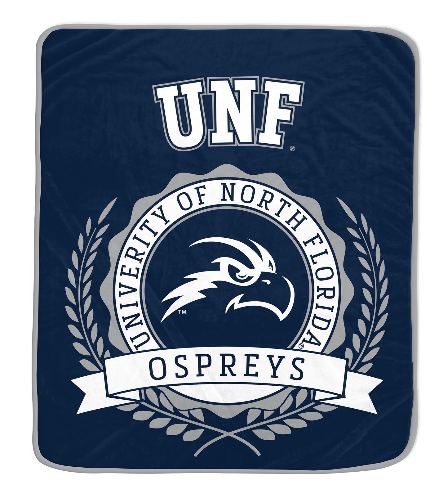 NCAA University Crest 50x60 Ultra Soft Blanket