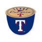 MLB Script Circle Wood Top Ceramic Candle