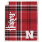 NCAA Playmaker Plaid Ultra Cozy Sherpa Throw