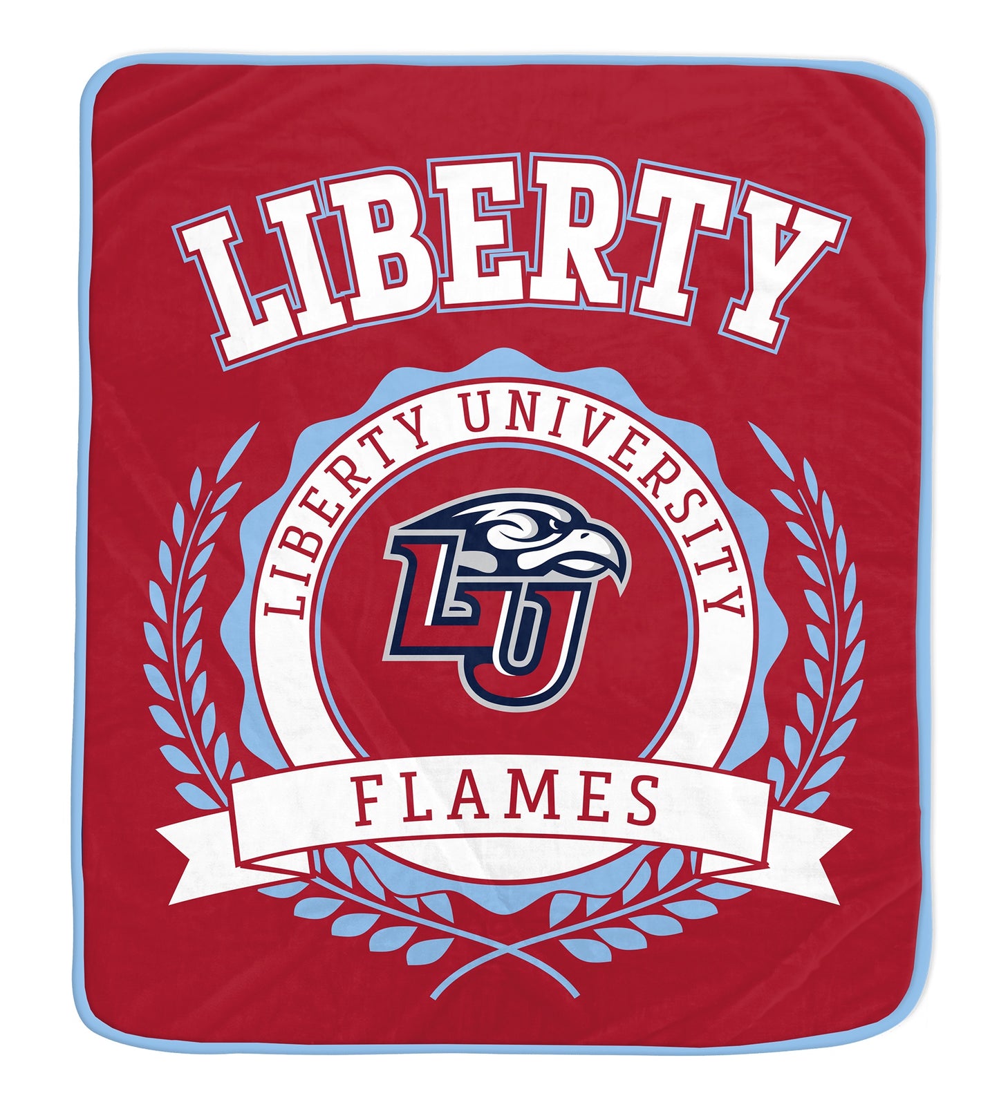NCAA University Crest 50x60 Ultra Soft Blanket