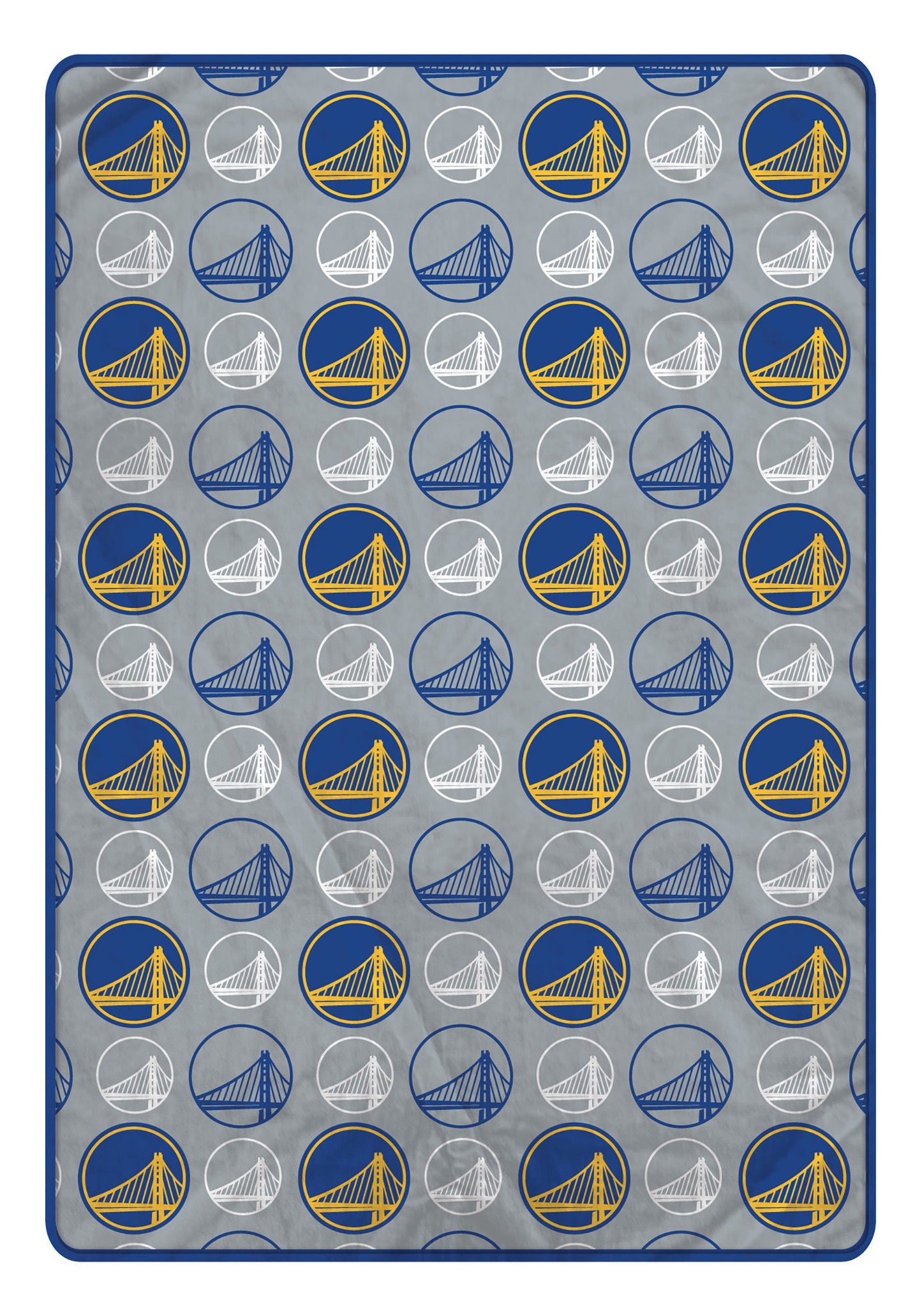 NBA Logo Roll Ultra Cozy Oversized 66x95 Blanket