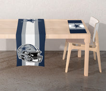 Load image into Gallery viewer, NFL Logo 2-Sided Place Mat Table Runner Set
