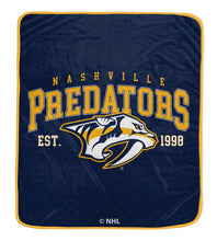 Load image into Gallery viewer, NHL Vintage Arch Block Ultra Soft 50x60 Throw Blanket
