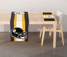 Load image into Gallery viewer, NFL Logo 2-Sided Place Mat Table Runner Set
