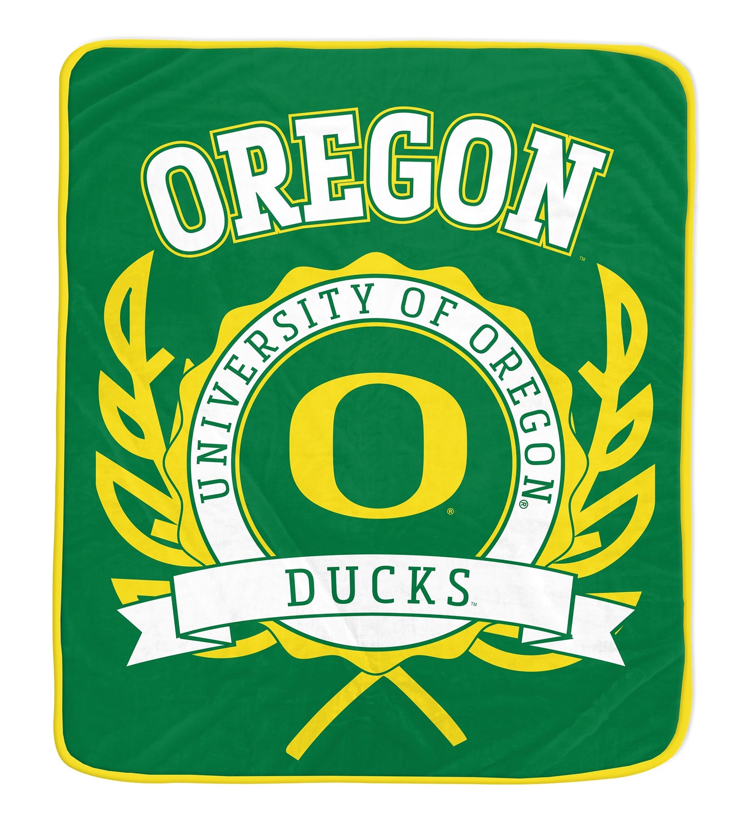 NCAA University Crest 50x60 Ultra Soft Blanket