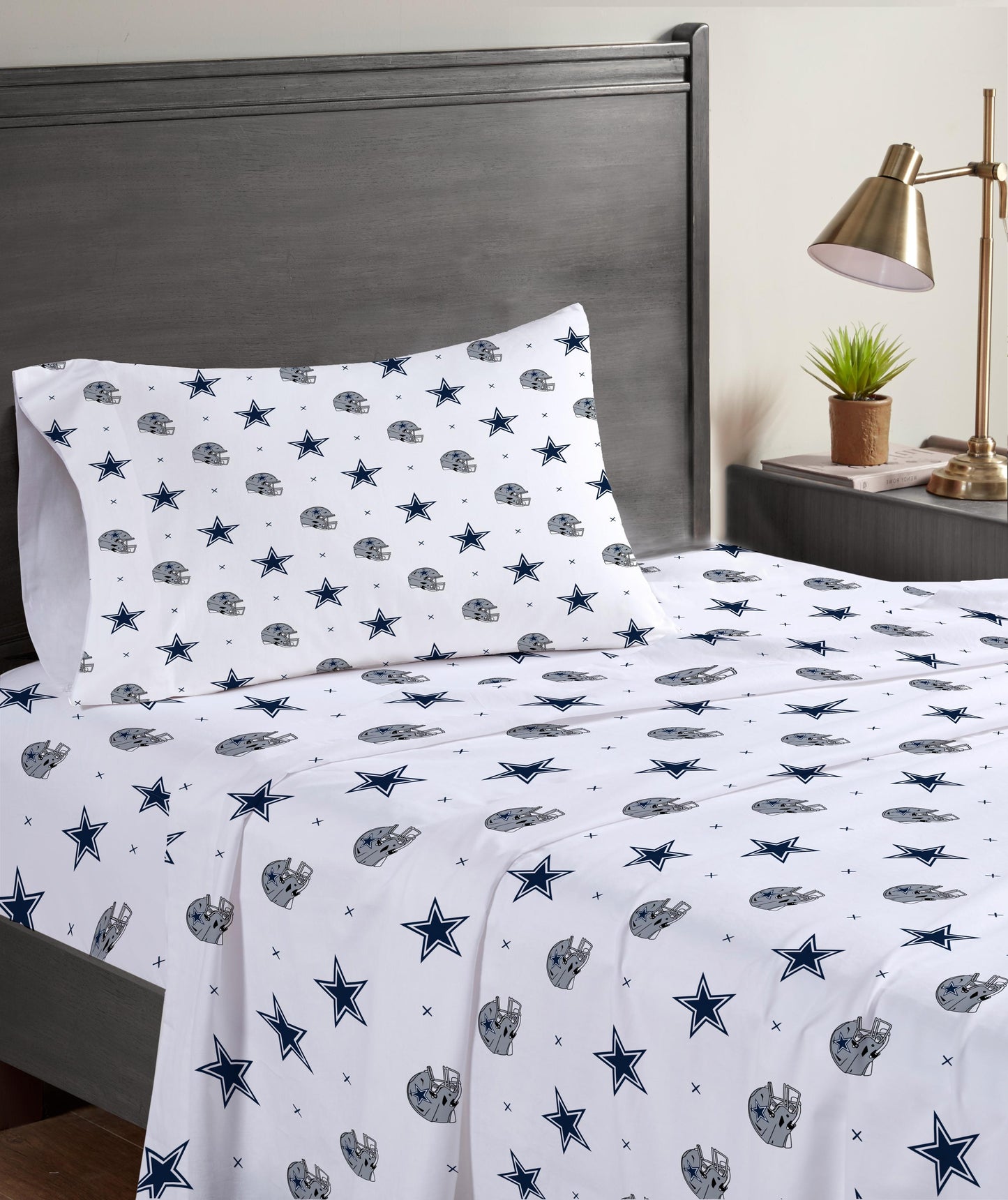 NFL Small X Twin Sheet Set
