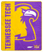 NCAA Endzone Ultra Soft Tailgate Throw