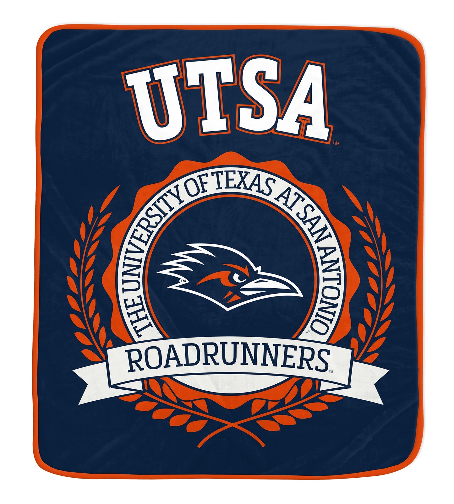 NCAA University Crest 50x60 Ultra Soft Blanket