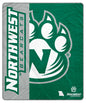 NCAA Endzone Ultra Soft Tailgate Throw