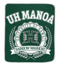 NCAA University Crest 50x60 Ultra Soft Blanket