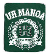 Load image into Gallery viewer, NCAA University Crest 50x60 Ultra Soft Blanket
