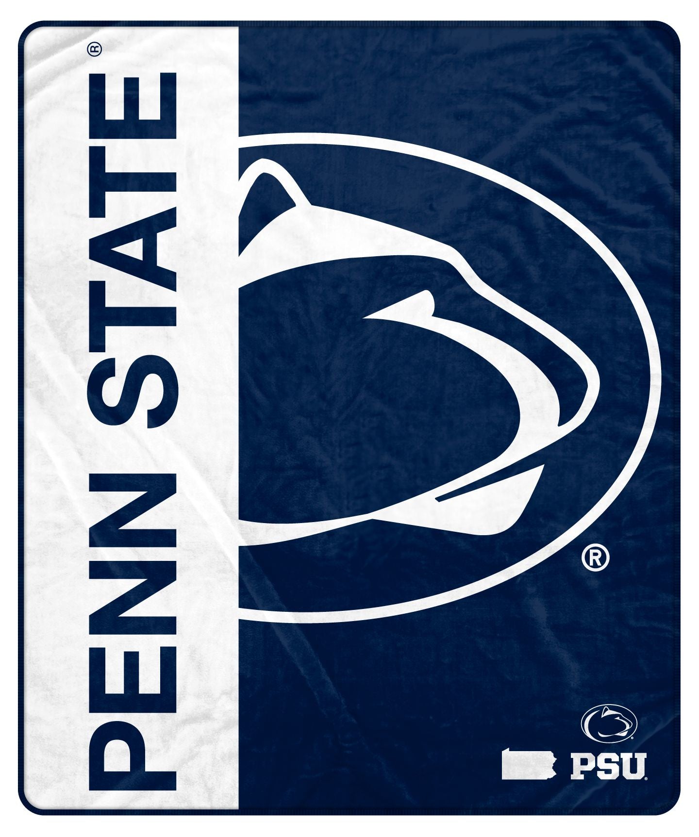 NCAA Endzone Ultra Soft Tailgate Throw