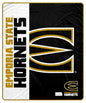 NCAA Endzone Ultra Soft Tailgate Throw