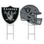 NFL Logo and Helmet 2 Pack Yard Sign Set