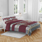 NCAA Heathered Stripe 3 PC Queen Bed in a Bag