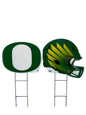 NCAA Logo and Helmet 2 Pack Yard Sign Set