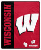 NCAA Endzone Ultra Soft Tailgate Throw