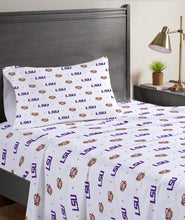 Load image into Gallery viewer, NCAA Small X Twin Sheet Set
