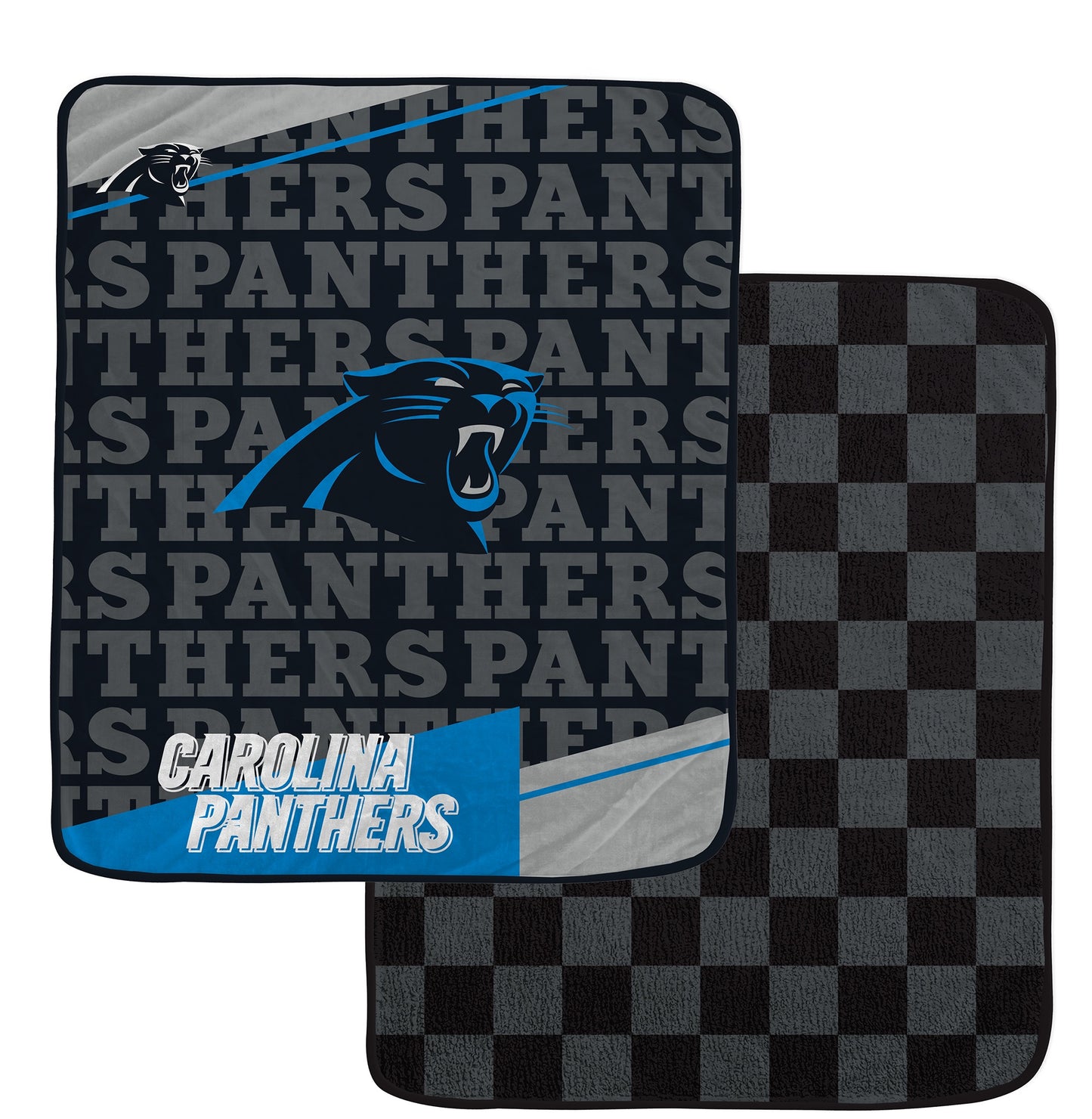 NFL Diagonal Ghost Checker 60x70 Blanket