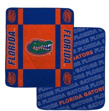 Load image into Gallery viewer, NCAA Reverse Block Double Sided 60x70 Ultra Cozy Blanket
