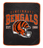 NFL Vintage Arch Block Ultra Soft 50x60 Throw Blanket