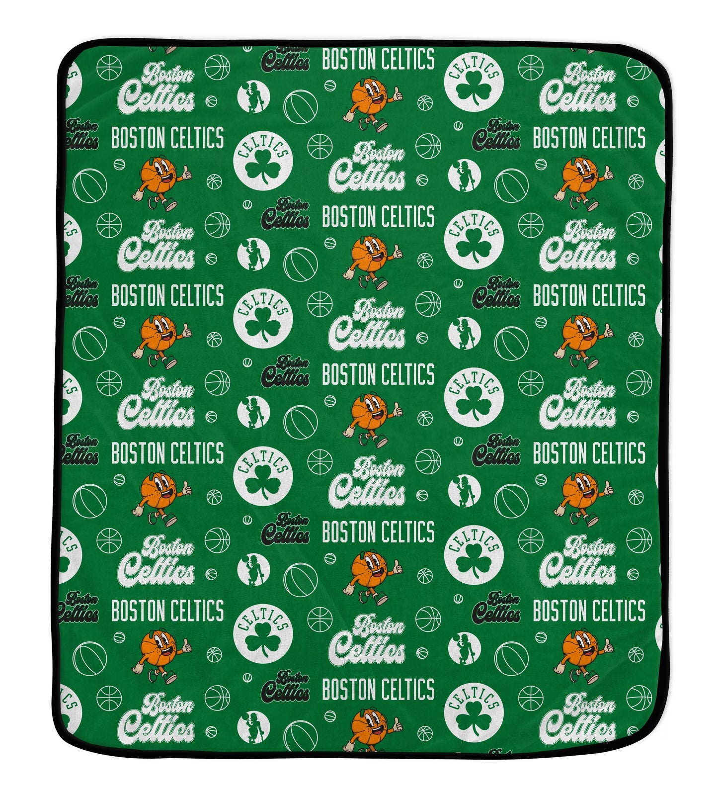 NBA Retro Mascot Repeat 60x70 Cozy Blanket