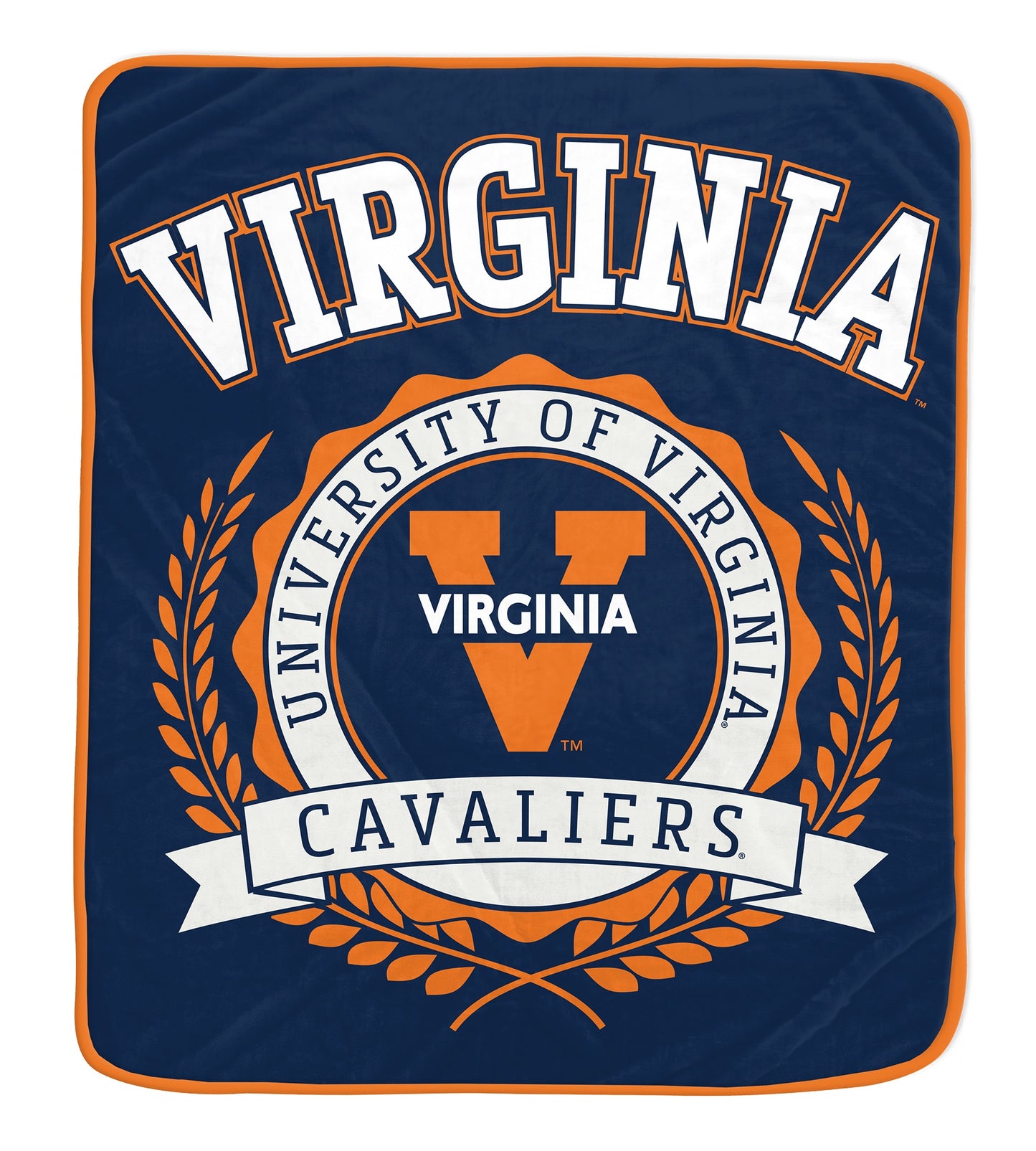NCAA University Crest 50x60 Ultra Soft Blanket